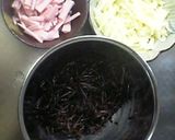 魚肉ソーセージ＆おジャガ入り♪ひじき炒め作り方1写真