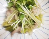ゆず胡椒がピリっ♡豚バラとレタス蒸し作り方6写真