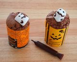 ハロウィン★おばけちゃんのチョコシフォン作り方8写真