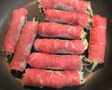 そうめんかぼちゃ(金糸瓜)の牛肉巻き作り方5写真