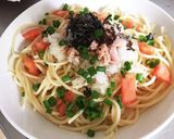 簡単♪ツナとトマトの冷製パスタ♡作り方5写真