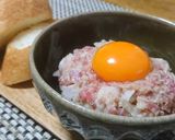 おつまみに★簡単まぐろの和風タルタル作り方8写真