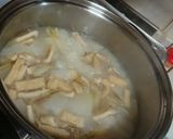 ゆーご(夕顔)の味噌汁母の味作り方5写真