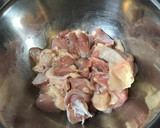 鶏肉と甘長とうがらしのスパイシー香り炒め作り方1写真