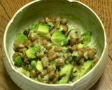 アボカドと納豆の塩昆布和え作り方4写真