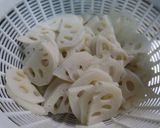 シャキシャキれんこんサラダ作り方1写真