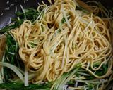 カラスミ香る♪シラス＆水菜のパスタ作り方3写真