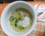 ✾鶏皮で2品✾鶏ガラスープ＆鶏皮ポン酢作り方10写真