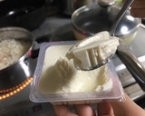 白だしで簡単。カニカマえのき豆腐のスープ作り方2写真
