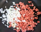 お弁当にも☆ピーマンの肉詰めグラタン作り方1写真