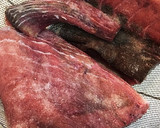 マグロの血合い、あらの煮付け作り方1写真