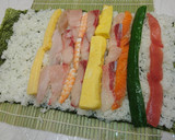 恵方巻き　海鮮巻き寿司作り方9写真