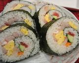 恵方巻き　海鮮巻き寿司作り方13写真