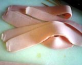 おさかなのソーセージでトマト巻きフライ☆作り方1写真