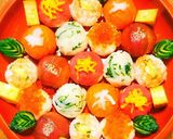 特別な日は✨手鞠寿司作り方11写真