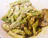 いんげんのピリ辛マヨ胡麻和え作り方4写真