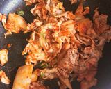 キムチの素でキムチ焼きそば作り方6写真