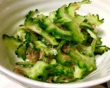さっぱりと夏野菜！ゴーヤの梅かつお和え作り方5写真