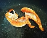 ✾鶏皮で2品✾鶏ガラスープ＆鶏皮ポン酢作り方12写真