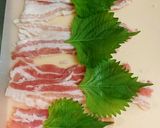 豚バラポン酢炒め♪作り方1写真
