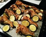 手羽元とズッキーニのオーブン焼き♡作り方3写真