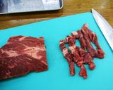 栄養素満点絶品簡単ジューC青椒肉絲作り方2写真