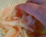 捨てないで＊スイカの皮で冷しゃぶサラダ作り方6写真