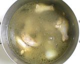 丸鶏で取るような濃いチキンストック作り方4写真