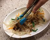 レンジでスッキリ、サラダ野菜炒め作り方7写真
