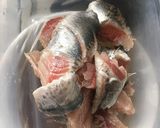 さっぱりおつまみ 黒ごま風味の鰯の酢漬け作り方3写真