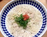 家庭で簡単！明太子クリームうどん作り方6写真