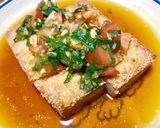 俺流！厚揚げの夏野菜香味タレ掛け作り方4写真