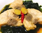 メカジキとワカメの煮つけ作り方5写真