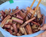 ずいきの酢漬け(一晩漬け)作り方4写真