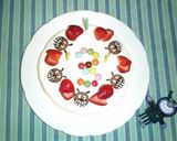 クリスマス♪イチゴdeアンパンマンケーキ作り方11写真