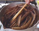 ずいきの炒め物作り方1写真