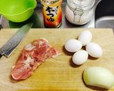 めんつゆでふわとろ親子丼*作り方1写真