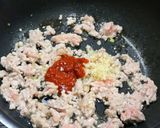 お手軽・麻婆奴。作り方2写真
