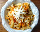 切りぼし大根と豚肉の煮もの作り方6写真