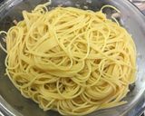 男飯 フライパン不要 ナスとツナのパスタ作り方6写真