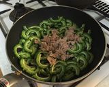 ゴーヤアレンジ！キムチツナ炒め作り方4写真