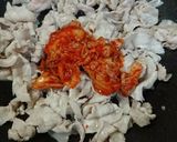 豚キムチーズ丼作り方2写真