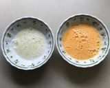 【簡単】キャラ弁 花柄 薄焼き卵作り方3写真