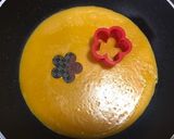 【簡単】キャラ弁 花柄 薄焼き卵作り方11写真