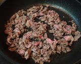 簡単☆すき焼き風♪甘辛味の焼きそば作り方2写真