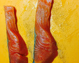 蒸し野菜と鮭のチーズムニエル作り方1写真