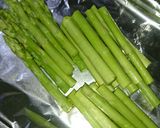 アスパラのチーズ焼き(*´╰╯`๓)♬作り方1写真