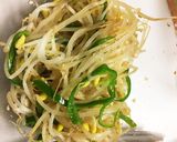 豆もやしとピーマンのナムル風作り方3写真