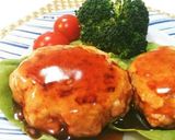 トマトとキャベツのふっくらハンバーグ作り方11写真