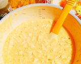 チキンラーメン入りお好み焼き作り方1写真